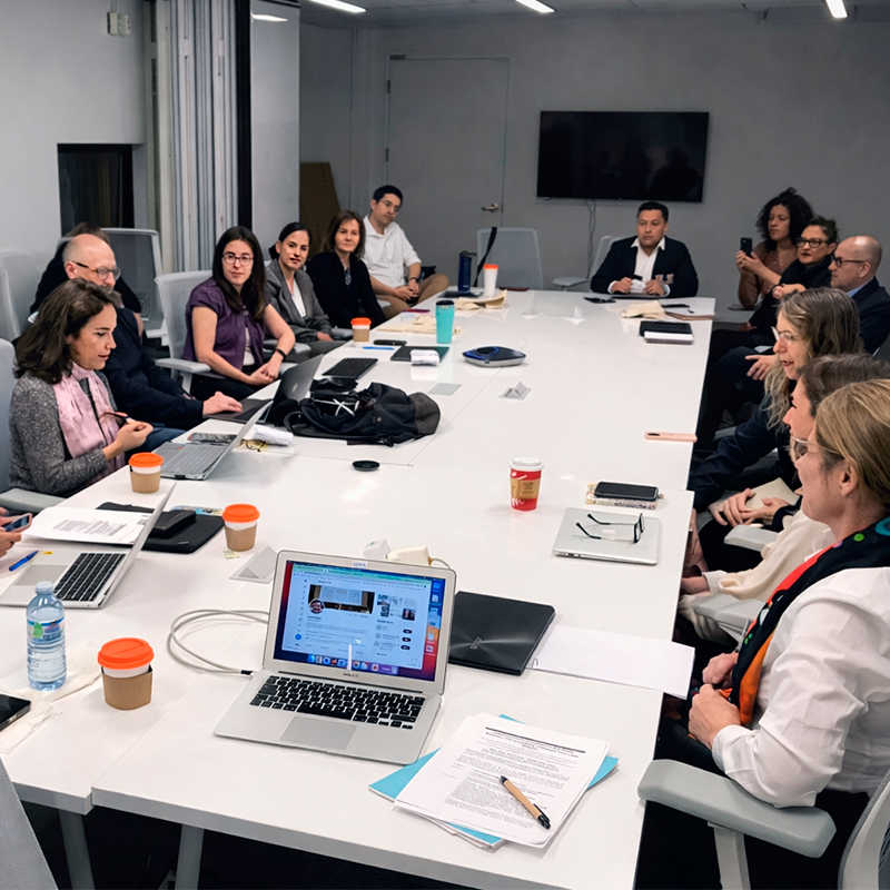 Reunión del equipo de investigación de RedLAco